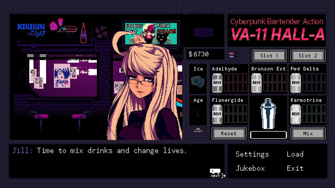 小ネタ 日本語版 Va 11 Hall A ヴァルハラ 攻略